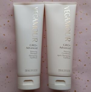 NEW Vegamour GRO+ Advanced Hair Growth Balancing Shampoo & Conditioner Set